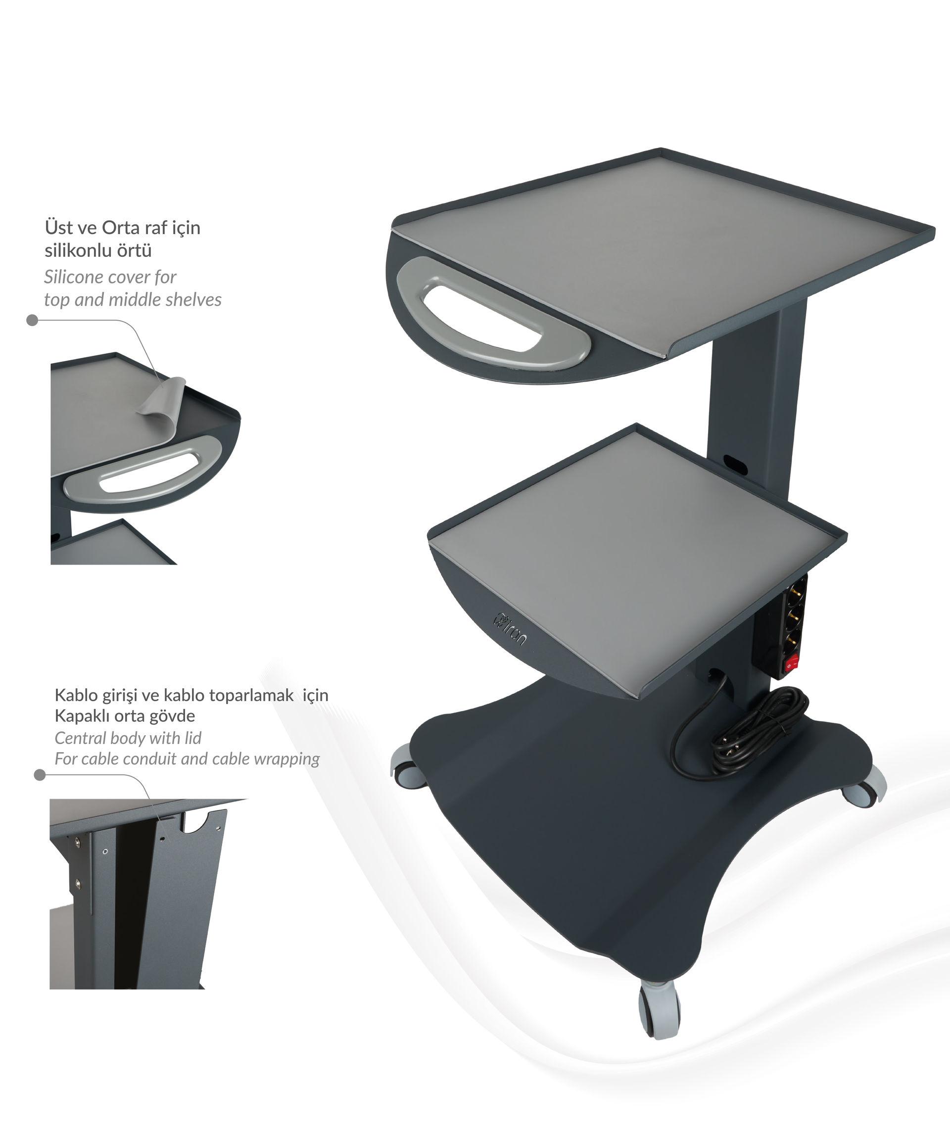 İron Medikal Sehpa HS-01